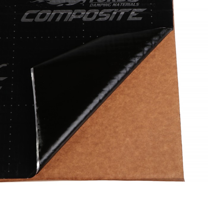 Виброизоляционный материал Comfort mat Turbo Composite M1, размер 700x500x1,5 мм - Фото 1