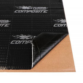 Виброизоляционный материал Comfort mat Turbo Composite M2, размер 700x500x2 мм (комплект 10 шт)