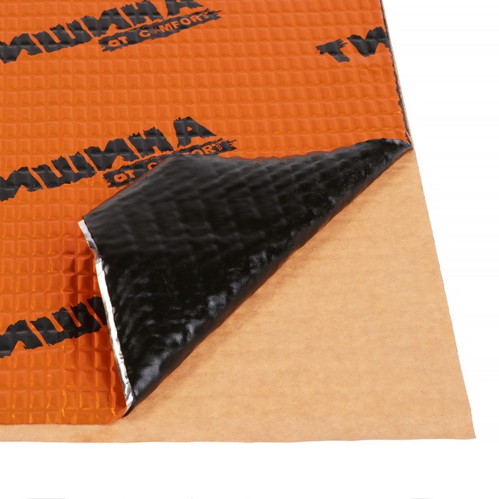 

Виброизоляционный материал Comfort mat Bronze 4, размер 700x500x4 мм