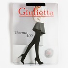 Колготки женские Giulietta THERMO 100 den, цвет чёрный (nero), размер 3 - Фото 1