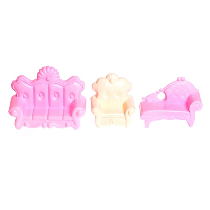 Набор мебели для кукол с малышкой и аксессуарами 53536