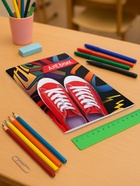 Дневник школьный для 1-11 классов, «Кеды», мягкая обложка, 40 листов - Фото 2