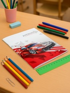 Дневник школьный для 1-11 классов, «Тачка красная», мягкая обложка, 40 листов - Фото 2