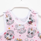 Ползунки длинные детские, цвет розовый, рост 56 см - фото 119096571