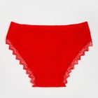 Трусы слипы женские Collorista, цвет красный, размер 44-46 - фото 28190546