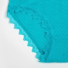 Трусы женские слипы Collorista, цвет бирюзовый, размер 42-44 - Фото 2
