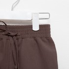 Шорты-бермуды детские MINAKU: Cotton collection цвет коричневый, рост 158 - Фото 9