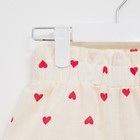 Шорты для девочки MINAKU: Cotton Collection, бежевые, рост 122 см - Фото 6
