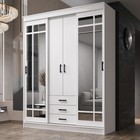 Шкаф-купе «Лорд», 1700×580×2200 мм, цвет белый - Фото 1