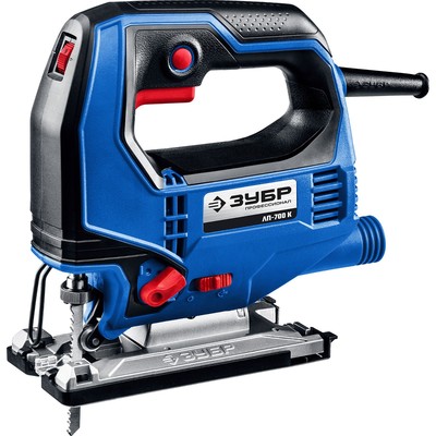 Лобзик электрический ЗУБР ЛП-700К, 700 Вт, 600-3000 Вт, ход 23 мм, регул. Оборотов