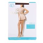 Колготки женские GLAMOUR Edera 40 цвет шоколад (cappuccino), р-р 3 - Фото 2