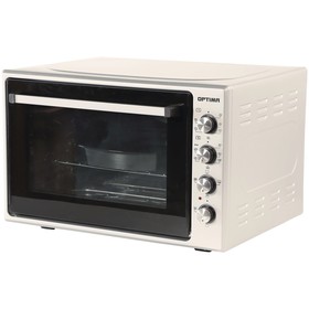 Мини-печь OPTIMA OFC-75BR, 1650 Вт, 75 л, 50-300°С, таймер, бежевая ретро 7781982