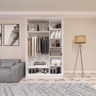 Шкаф–купе «Хит-22–15–15», 1500×620×2200 мм, цвет белый шагрень  (артикул 4786990)  большой выбор товаров оптом и в розницу по низким ценам с доставкой