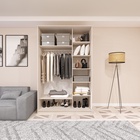 Шкаф–купе «Хит–22-15–66», 1500×620×2200 мм, цвет ясень шимо светлый/ромб большой на зеркале  (артикул 4786998)  большой выбор товаров оптом и в розницу по низким ценам с доставкой