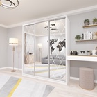 Шкаф–купе «–22-20/2–656», 2000×620×2200 мм, цвет белый шагрень/ромб большой на матовом  (артикул 4787399)  большой выбор товаров оптом и в розницу по низким ценам с доставкой