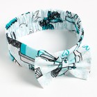 Набор для сауны Этель "Mint mood" парео с бантиком+полотенце 80х150 см+повязка,100% хл - фото 26669499