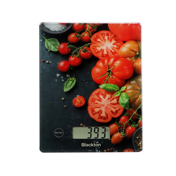 Весы кухонные Blackton Bt KS1004, электронные, до 10 кг, "томаты" - Фото 1