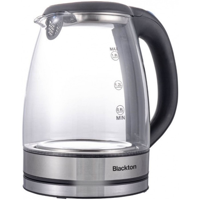 Чайник электрический Blackton Bt KT1825G, 1.8 л, 1500 Вт, чёрно-синий - фото 51496793