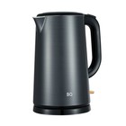 Чайник электрический BQ KT1824S, 1.7 л, 1800 Вт, чёрный - Фото 1