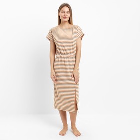 Платье женское, цвет кирпичный, размер 44