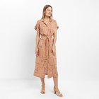 Платье женское, цвет песочный, размер 44 - фото 9660509