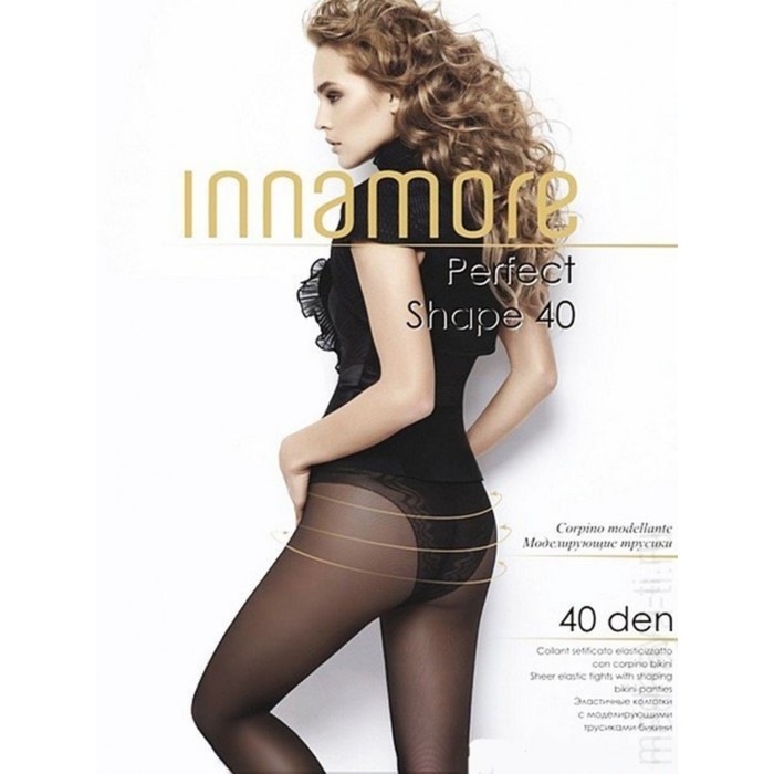 Колготки женские INNAMORE Perfect Shape 40 den, цвет чёрный (nero), размер 2 - Фото 1
