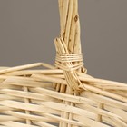 Корзина плетеная, 37х29х10/30 см, лоза 7749947