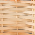 Корзина плетеная, 40х28х17х13х43 см, лоза - фото 24286798