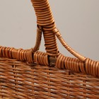 Корзина плетеная, 46х37х28 см, ротанг 7749962