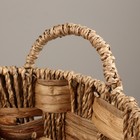 Корзина плетеная, 36х32/38 см, камыш - фото 23088630