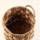 Корзина плетеная, 25х22/27 см, камыш - фото 22770768