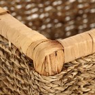 Корзина плетеная, 43х33х30 см, морские водоросли - фото 22770771