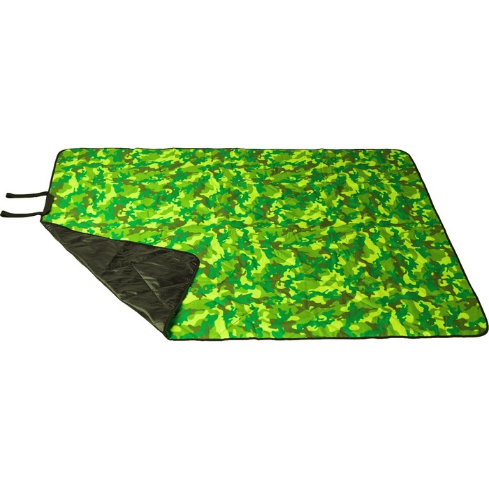 Плед для пикника «Зелёный камуфляж», размер 140x170 см