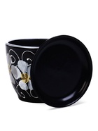 Горшок для цветов «Фиалка», 1 л, d=15 см, h=13 см, керамический, с поддоном 164981