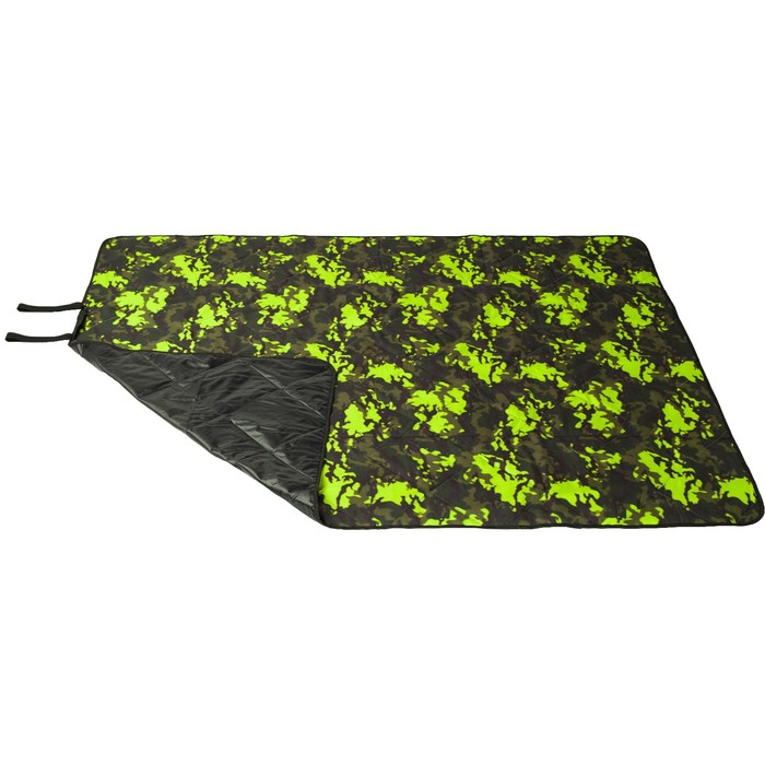 Плед для пикника «Темно-зелёный камуфляж», размер 140x170 см