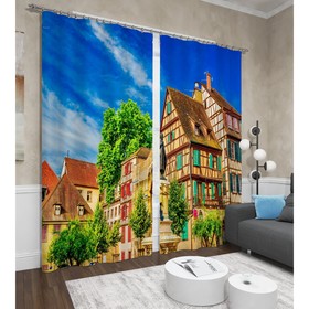 

Фотошторы «Франция», размер145x260 см, 2 шт, блэкаут