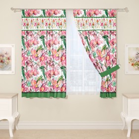 

Фотошторы «Яркие краски весны», размер 145x160 см, 2 шт