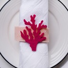 Набор декоративных колец Sea love - 4 шт., 100% п/э, фетр - Фото 2