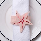 Набор декоративных колец Sea love - 4 шт., 100% п/э, фетр - Фото 2