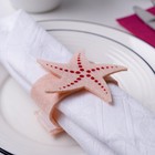 Набор декоративных колец Sea love - 4 шт., 100% п/э, фетр - Фото 1