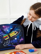 Набор первоклассника Calligrata «Космос», 40 предметов, в папке, МИКС - Фото 4