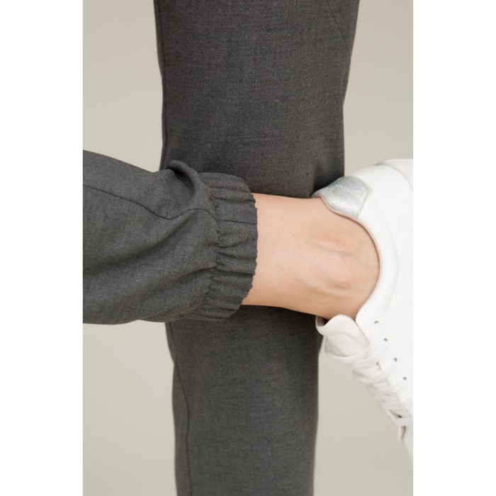 Костюм женский: брюки и жакет, размер 48, цвет серый 53549