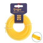 Леска для триммера ТУНДРА, сечение квадрат, d=4 мм, 15 м, нейлон - Фото 3