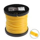 Леска для триммера ТУНДРА, сечение квадрат, d=3 мм, 150 м, нейлон - Фото 3