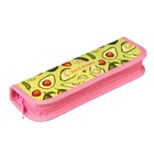 Пенал школьный, 1 секция, 5.5×20.5×2.5 см «Авокадо» - Фото 2