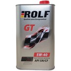 Масло моторное Rolf GT 5W40, SN/CF, синтетическое, 4 л (Акция 4 л + 1 л бесплатно) - Фото 11