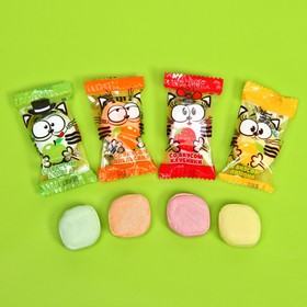 Жевательные конфеты «КонфиPods», вкус: апельсин, клубника, яблоко, 70 г.