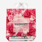 Пакет "Изобилие пионов", полиэтиленовый, с петлевой ручкой, 42 x 38 см, 37 мкм - Фото 2