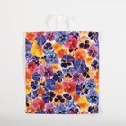 Пакет «Цветочки», полиэтиленовый, с петлевой ручкой, 42×38 см, 37 мкм - Фото 3