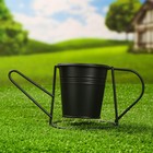 Кашпо-лейка "Поздравляю" МИКС, 9,5х7х9,5см - фото 37200226